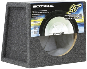 SCOSCHE SE10 Subwoofer Enclosure (10 Inch)
