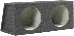 SCOSCHE SE102 Dual Subwoofer Enclosure (10 Inch)