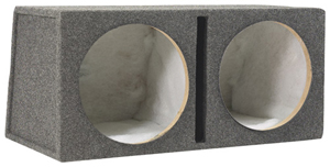 SCOSCHE SEV152 Vented Dual Subwoofer Enclosure (15 Inch)