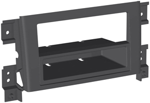 SCOSCHE SI2227B ISO Double/Single DIN Installation Kit (for 2006 & Up Suzuki Grand Vitara)