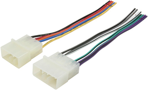 SCOSCHE SU02B Wiring Harness For 1989-1992 Subaru