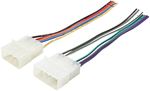 SCOSCHE SU02B Wiring Harness For 1989-1992 Subaru