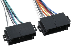 SCOSCHE VO01B Wiring Harness For 1989 & up Select Volvo