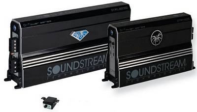 SoundStream DTR1.1700D D-Tower 1700 Watt RMS 1 Ohm Class D Mono Subwoofer Amplifier