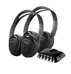 SoundStream VHP-22 2 Swivel Ear Pad Single Channel IR Wireless Headphones with Transmitter