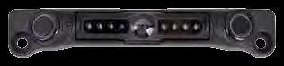 SoundStream VL-3CSB License Plate TOP BAR w/ Night Vision Camera, Back-Up Sensors, On-Screen Distance Gauge, & Proximity Alerts Black