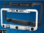 SoundStream VLP-2CSC License Plate Frame W/ Color Camera, Object Sensor, & 8 IR LEDs Chrome