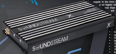 SoundStream X3.71 Competition 5000 Watt RMS @ 1 Ohm Class D Mono Subwoofer Amplifier