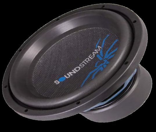 SoundStream R3.8 Reference R3 8 Inch 500 RMS Woven Fiberglass Cone SQ Subwoofer Dual 2 Ohm
