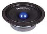 SoundStream SMS.804 8 Inch 300W Pro Audio Shallow Cast Frame Midrange Speaker 4 Ohm