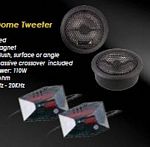SoundStream TWT.6 1 Inch 110W Titanium Dome Tweeters 4 Ohm