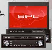 SPL SID-8904NR 7' Wide Touch Screen In-Dash Fully Motorized TFT Monitor/DVD/AM/FM