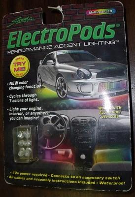 StreetFX 1041906 ElectroPods 7 Color LED Accent Lights