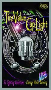 LiteGlow TVL1040  Tire Valve Cap Light (Purple)