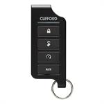 Clifford 7656X 1-Way 1/2 Mile Replacement Remote Control for Select Clifford Systems