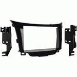 Metra 95-7357HG 2013 - 2017 Hyundai Elantra GT Radio Replacement Dash Kit double DIN radios High gloss Black