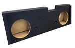 ATREND BBOX A184-10CP Dual 10 Sealed Subwoofer Box for 2007-2020 Chevrolet - GMC Silverado - Sierra Crew Cab Carpeted