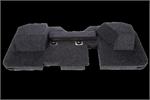 Atrend Bbox A202-12CPV Dual 12 Vented Subwoofer / Up-Fire Enclosure Fits 2002-2018 Dodge Ram Quad Cab