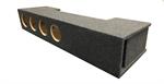 Atrend A219-65CPQV - 4 Hole Quad 6.5 Vented Enclosure - 2019 - UP Dodge Ram Crew Cab