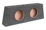 Atrend A312-10CP A312-10CP Dual 10 Sealed Front Fire Subwoofer Box for 1965 - 2018 Ford Mustang Convertible / Hatchback All Models Carpeted