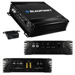 Blaupunkt AMP1500M 200W RMS at 2 Ohms Monoblock Car Audio Amplifier with Remote 1500 Watt Max