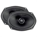 Precision Power PPI AS.69 ATOM 6x9 75W RMS 2 Way Full Range Coaxial Speakers 150W Max PAIR