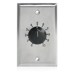 Atlas AT100 100 Watt Single Gang Stainless Steel 70.7V Commercial