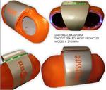 SAATI210NIMA Universal Dual 10 Custom Fiberglass Subwoofer Box w LEDs and Plexiglass