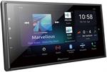Pioneer DMH-W4600NEX 6.8 2 DIN Touchscreen Digital Multimedia Receiver with Wireless Apple CarPlay and Android Auto , 3 x 4V RCA Outputs