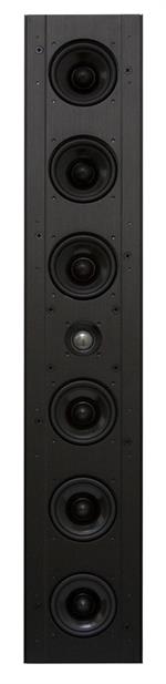 Earthquake EWSLA63 6 x 3 Inch + 1 Inch Tweeter 350W 2 Way Edgeless Line Array In-Wall LCR Speaker 8 Ohm EACH