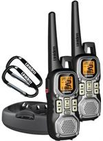UNIDEN GMR4040-2CKHS 2-Way Weather Resistant 40 Mile Range FRS/GMRS Radios With 2 Carabiners