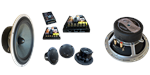 CDT Audio HD-62K8PHR 6.7 250W RMS Cast Frame Kevlar cone 2-way component Speaker system 500W Max