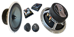 CDT Audio HD-62KHR 6.7 250W RMS Cast Frame Kevlar Cone 2 Way Component Speaker Set 500W Max