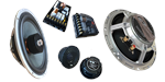 CDT Audio HD-62iMKHR 6.7 200W RMS slim inverted neodymium magnet 2-way component Speaker Set 400W Max