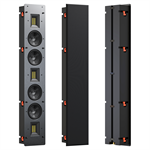 Earthquake IW-4503 LCR Cinenova Clarte 4 x 5.25 Inch + 2 x 2 Inch  120W RMS Audiophile In-Wall Line Array 600W Max 8 Ohm