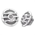 Kenwood KFC-2053MRW 8 Inch 100W RMS 2 Way Marine / Powersports Coaxial Speakers 300W Max PAIR WHITE