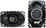 Kenwood KFC-4675C 4x6 20W RMS 2 Way Coaxial Speakers 60W Max PAIR