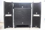 Yamaha NS-AP5705BLS & NS-AP5705BLF Home Theater Pack 5 Speakers