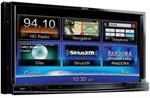 CLARION NX702 6.95  DOUBLE-DIN NAVIGATION MULTIMEDIA CONTROL STATION WITH DVD PLAYER