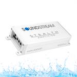 Soundstream SM4.1000D Stealth Marine 4 x 90W RMS at 4 Ohm 4 Channel Class D Amplifier 1000W