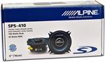 Alpine SPS-410 4 2 Way Wide Range Speakers 140W Max 4 Ohm (Pair)