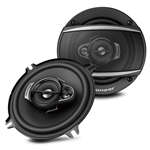 Pioneer TS-A1370F A Series 5.25 50W RMS 3 Way Coaxial Speaker 300W Max PAIR