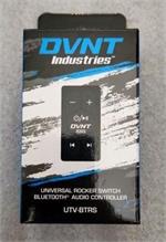DVNT UTV-BTRS Universal Bluetooth 4.2 Rocker Switch With Stereo Audio Output And Aux Input, 12V Remote Output
