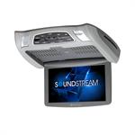 Soundstream VCM-103DMH 10.3 Ceiling Mount Flip Down DVD Entertainment System with Phone Link, 3 Changeable Colors