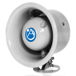 Atlas IED WR-5AT Small Format Weather Resistant Horn Loudspeaker 70.7v 7.5w Transfomer