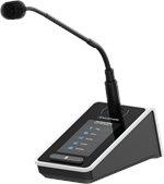 Atlas IED X-ZPS Atmosphere Zone Paging Station with 4.3 Touch Screen