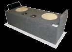 Atrend A132-12CP BBOX GM Ext. Cab S10 / S12 All Years Dual 12 Custom Subwoofer Box