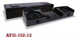 Atrend AFG-152-12 1999-2007 GM EXTENDED CAB Dual 12 Down Fire Custom Fiberglass Subwoofer Box
