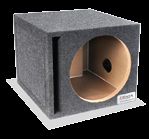 Atrend E10SV BBox Pro Series 10 Single Vented Subwoofer Box 1.25 Cu Ft