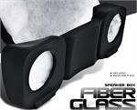 Bassforms BF210AE 2002 - 2006 Chevy / Cadillac Avalanche, Escalade EXT Dual 10 Custom Fiberglass Subwoofer Box